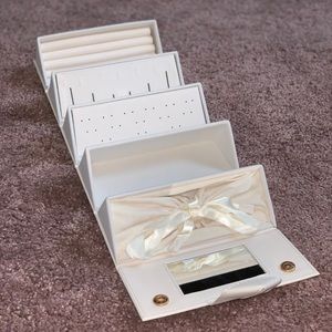 BOSHKU TRAVEL JEWELRY ORGANIZER, PINK NEW IN BOX